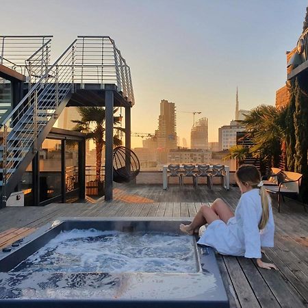 Appartamento Skyline Milano Esterno foto