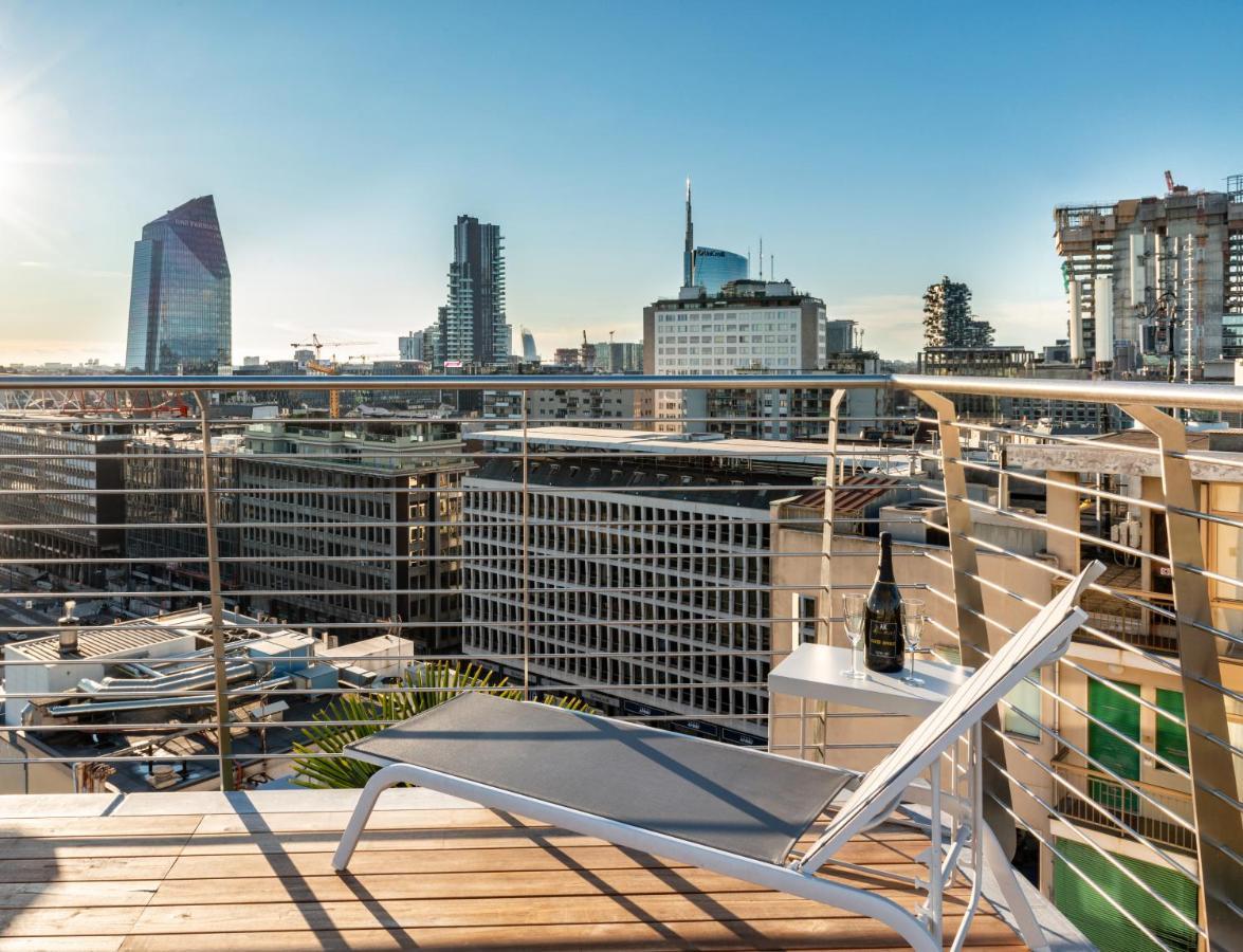 Appartamento Skyline Milano Esterno foto