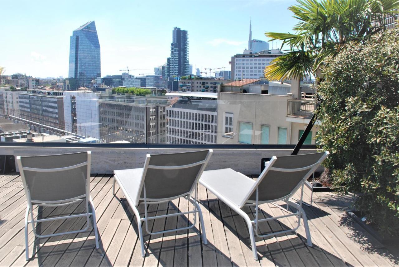 Appartamento Skyline Milano Esterno foto