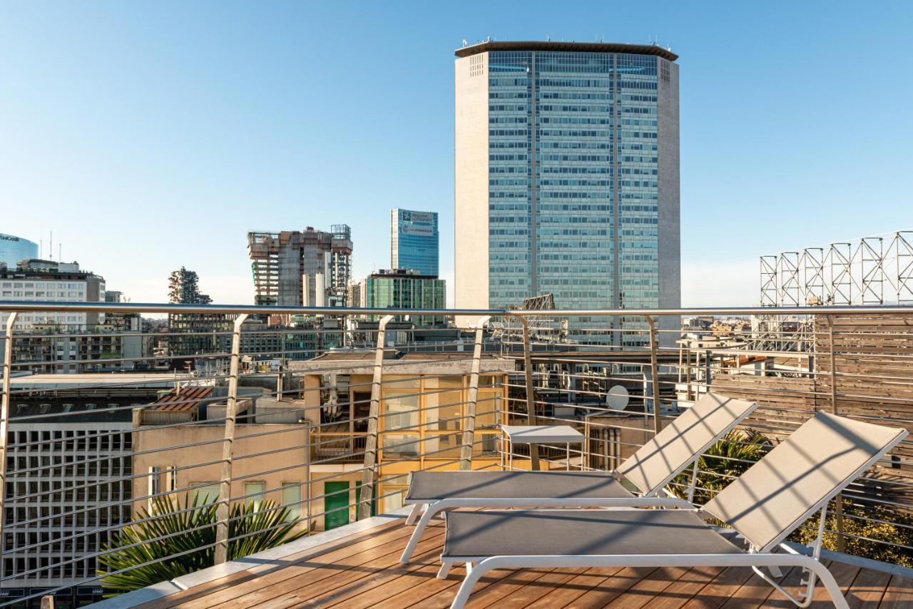 Appartamento Skyline Milano Esterno foto