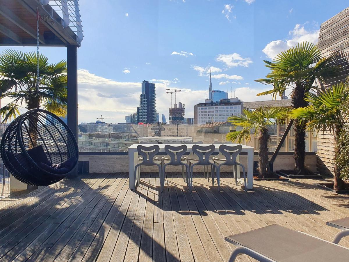 Appartamento Skyline Milano Esterno foto